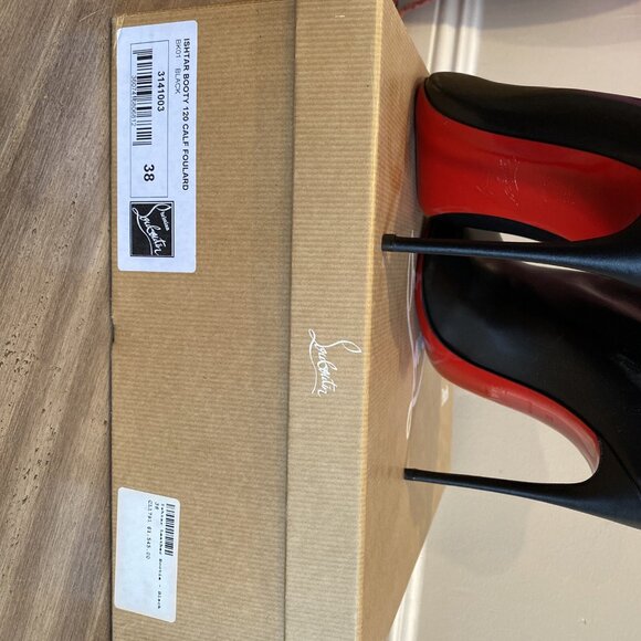 Christian Louboutin Ishtar Booty 120 Calf Leather - Picture 11 of 13